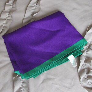 long color block scarf